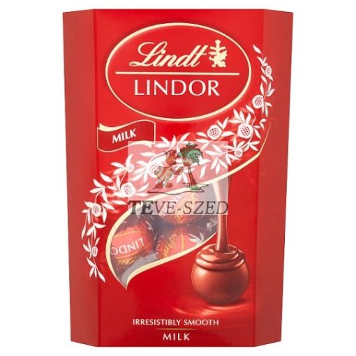 Lindt Lindor csokoládé praliné milk 200g 