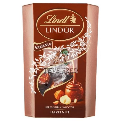 Lindt Lindor csokoládé praliné hazelnut 200g 