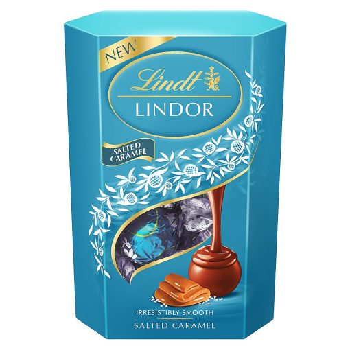 Lindt Lindor sós-karamellás tejcsokoládé 200g 