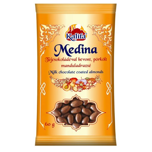 Kalifa Medina tejcsokis pörkölt mandula drazsé 60g                       