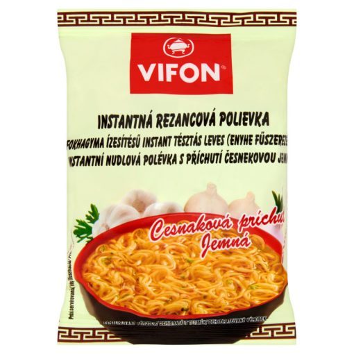 Vifon instant tésztás leves fokhagyma ízű 60g            