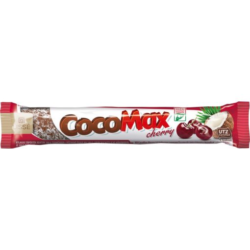 CocoMax kókuszrúd meggyes 65g 
