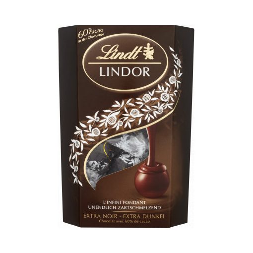 Lindt Lindor dobozos desszert 60% Cacao (extra dark) 200 g 