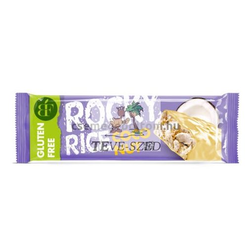 Rocky Rice gluténmentes puffasztott rizs szelet kókuszos 18g 
