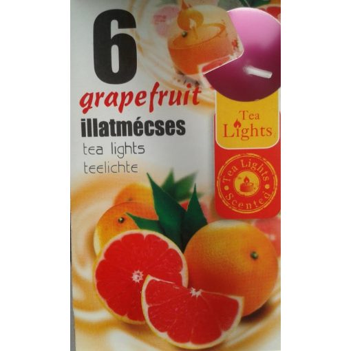 Illatmécses grapefruit illat 6 db-os  