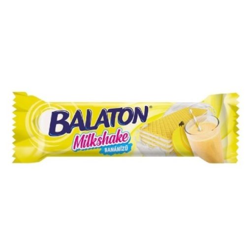 Balaton Milkshake banán ízesítésű ostya 31g