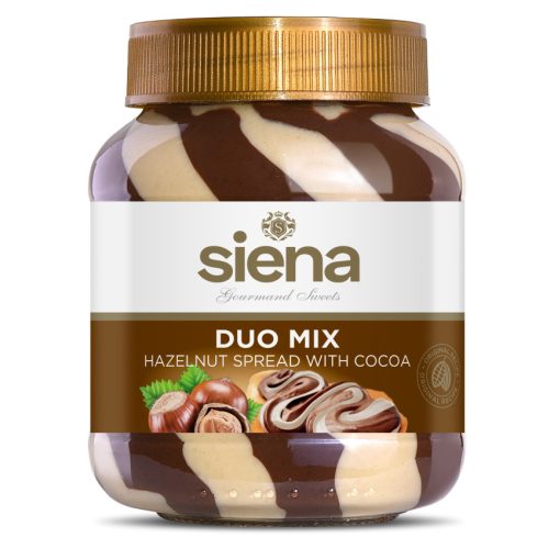 Siena duó mix kakaós-mogyorós tejkrém 400g