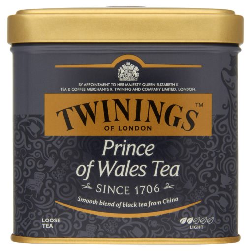Twinings Prince of Wales szálas fekete tea fémdobozban 100g 