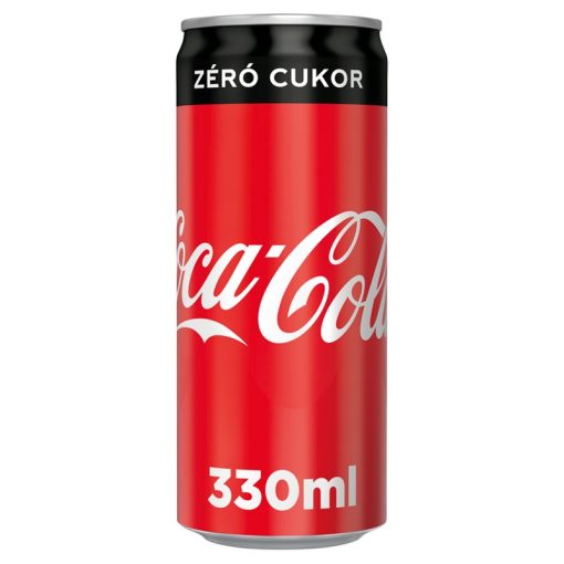 Coca Cola Zero szénsavas üdítő ital 330ml
