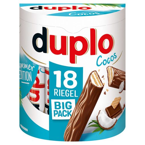 Ferrero Duplo Cocos kókuszos tejcsokoládé 18db 327g