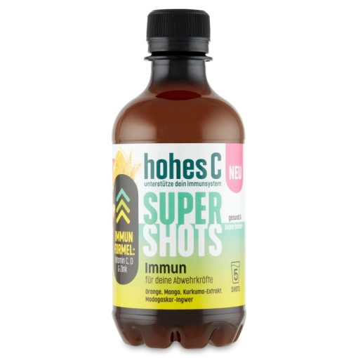 Hohes C Super Shots  Immun gyümölcslé 100% 0,33 l 
