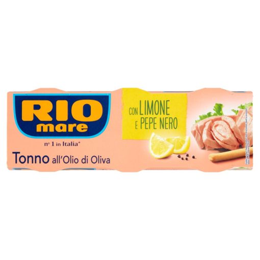 Rio mare tonhal olivaolajban citrommal 3x80g 