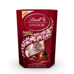 Lindt Lindor dupla csokoládés praliné 200g 