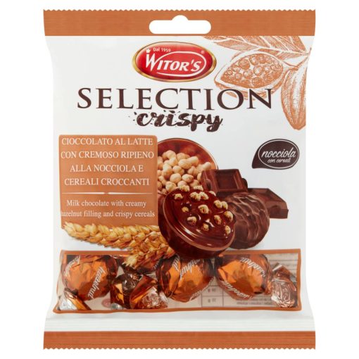 Witor's Praliné Selection Crispy mogyorókrémes tejcsokoládé 110g