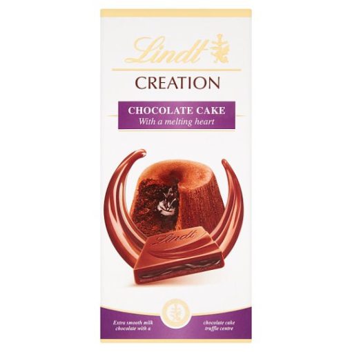 Lindt Creation Chocolate Cake csokoládéhabbal töltött extra tejcsokoládé 150g