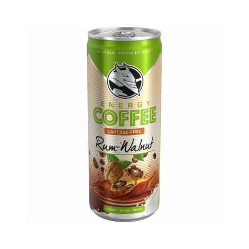 Hell Coffee Rum Walnut kávés tejital 250ml