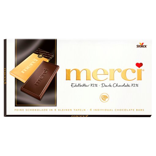 Merci Dark Chocolate 72% étcsokoládé 100g