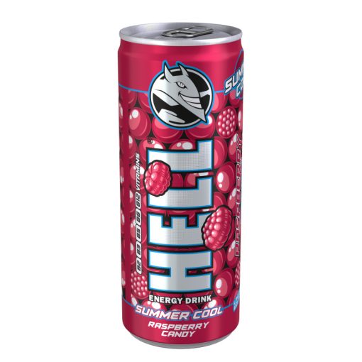 Hell Summer Cool Raspberry Candy energiaital 250ml 