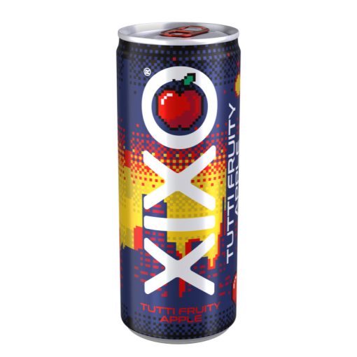Xixo Tutti Fruity Apple alma ízű szénsavas üdítő 250ml