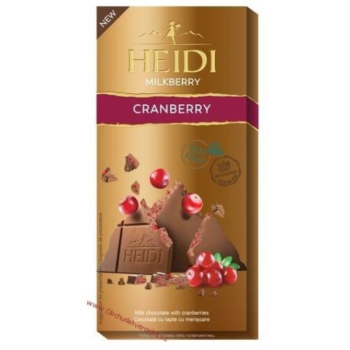 Heidi Milkberry Cranberry tejcsokoládé 80g 