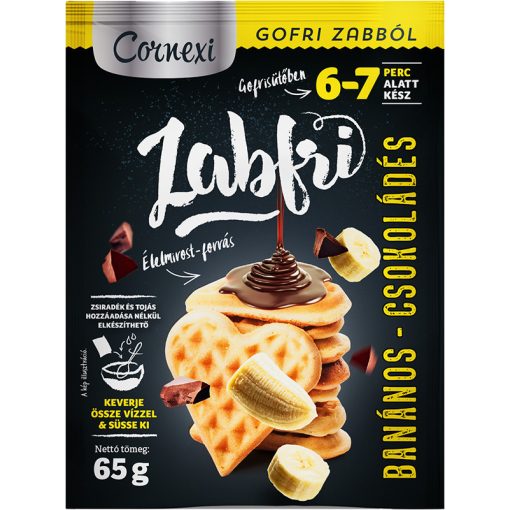 Cornexi Zabfri alappor babános csokis 65g 