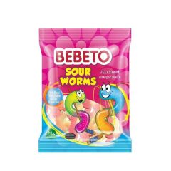 Bebeto Sour Worms gumicukor 80g