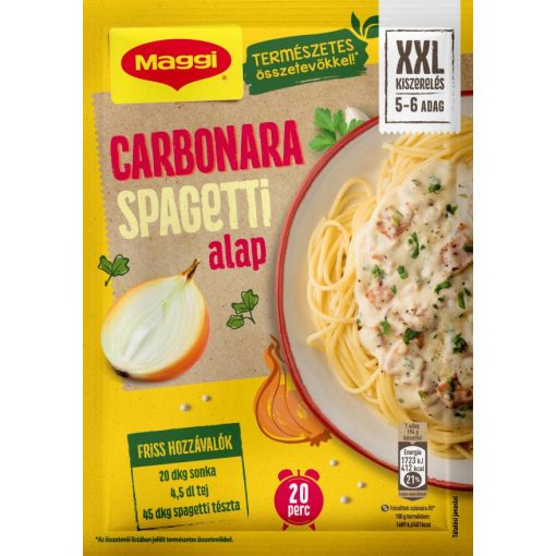 Maggi Fix Carbonara spagetti alap XXL 43g