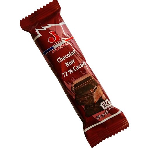 Lamifrance Chocolat Noir szelet 72% kakaótartalommal 25g