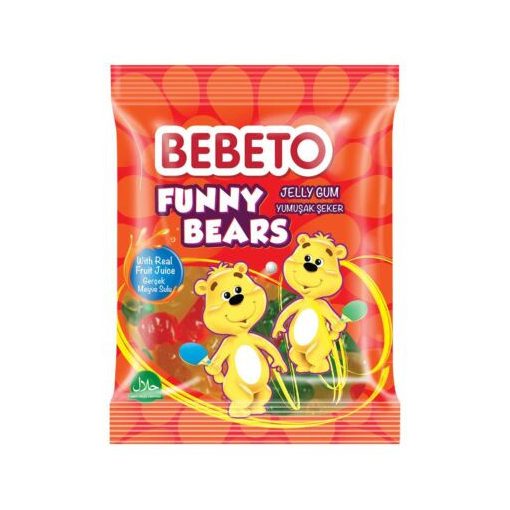 Bebeto Funny Bears gumicukor 35g