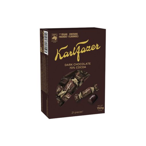 KarlFazer Dark étcsokoládé desszert 70% 150g