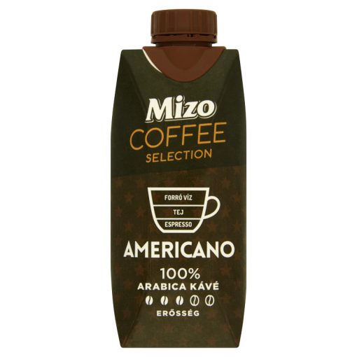 Mizo Coffee Selection Americano UHT kávés tej 330 ml 