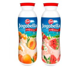 Zott Jogobella ivójoghurt sárgabarack-görögdinnye 250g 