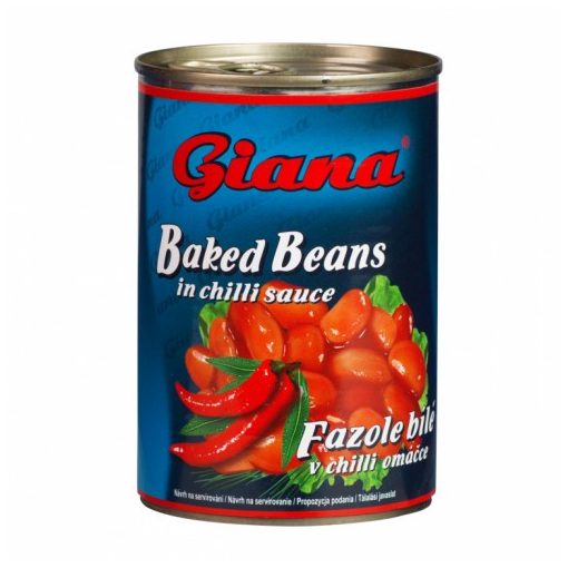Giana fehérbab chilis szószban 425 ml