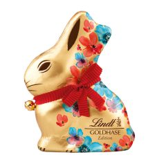 Lindt Lindor Gold Bunny tejcsokoládé virágmintával 100g