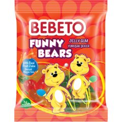 Bebeto Funny Bears gumicukor 80g