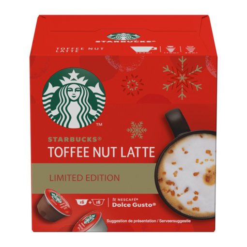Starbucks by Nescafé Dolce Gusto Toffee Nut' Latte 6+6db limitált kiadás 129g