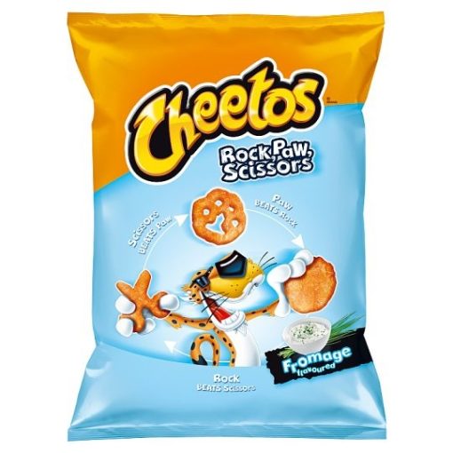 Cheetos Rock Pow Saissors tejfölös kukorica snack 85g