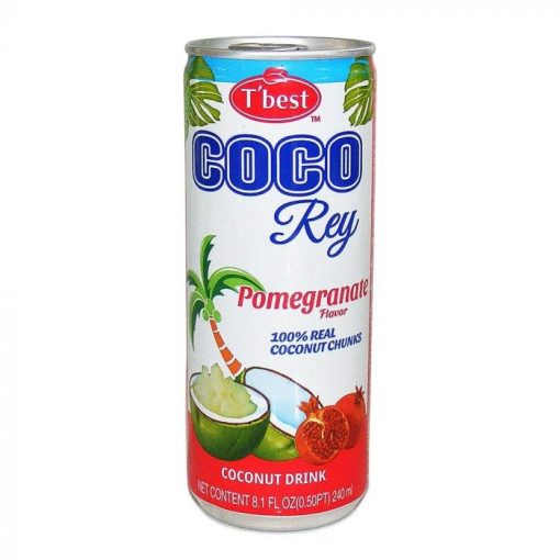 T'best Coco Rey kókusz üdítőital gránátalma ízű 240ml 
