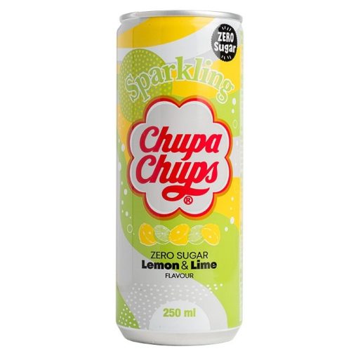 Chupa Chups üdítőital zero citrom-lime 250ml 