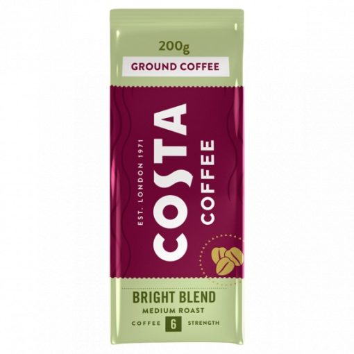Costa Bright Blend őrölt kávé 200g