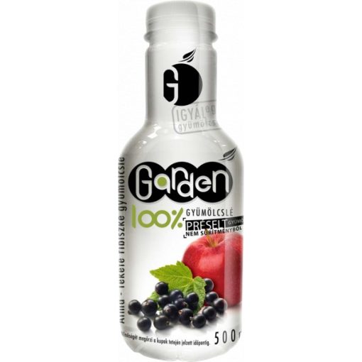 Garden alma-feketeribizli 100% gyümölcslé 500ML