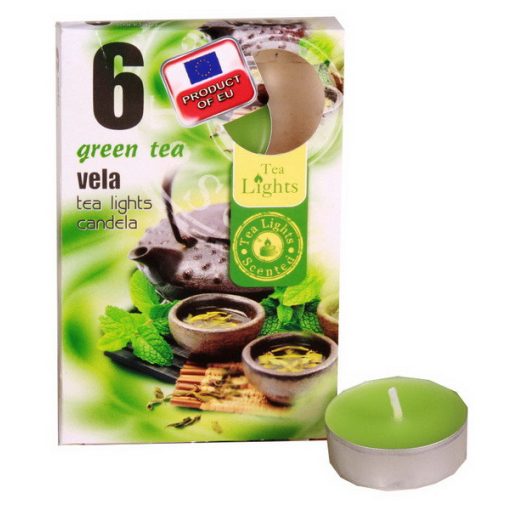 Illatmécses green tea illat 6 db-os  