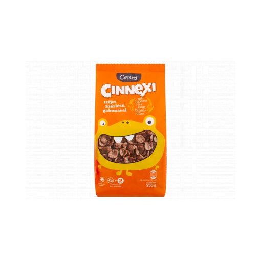 Cornexi Cinnexi gabonapehely teljes kiőrlésű gabonával Ca+D vitamin 250g