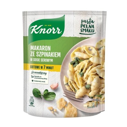 Knorr instant  spenótos tészta 156g