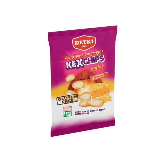 Detki Gluténmentes Kexchips kemencés-burgonyás sajtos chips 75g
