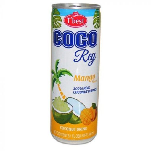 T'best Coco Rey kókusz üdítőital mangó ízű 240ml 