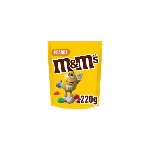 M&M's földimogyorós drazsé tejcsokoládéban, cukorbevonattal 220g