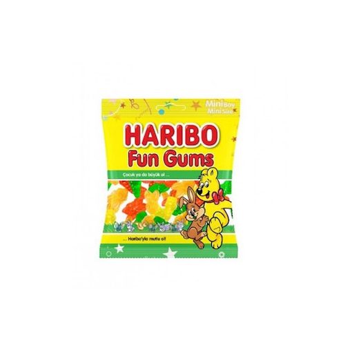 Haribo Fun Gums gyümölcsízű gumicukorka 10g