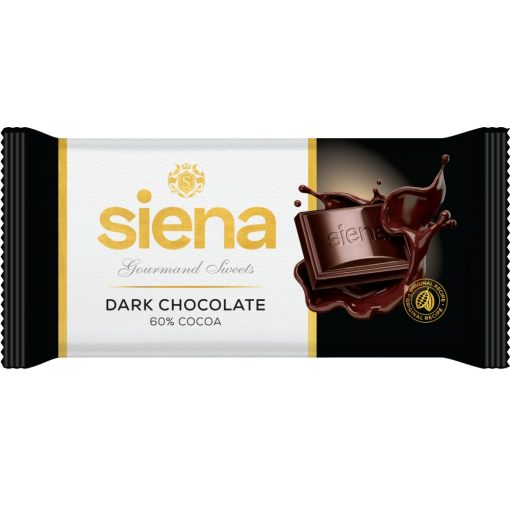 Siena táblás étcsokoládé 60% kakaótartalommal 90g