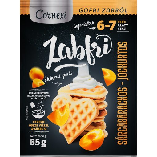 Cornexi Zabfri alappor sárgabarackos-joghurtos 65g 